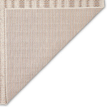 Load image into Gallery viewer, Liora Manne Avena Mosaic Stripe Indoor Outdoor Area Rug Ivory