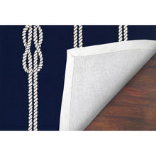 Load image into Gallery viewer, Liora Manne Capri Ropes Indoor Outdoor Area Rug Navy