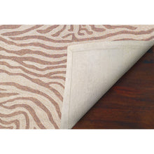 Load image into Gallery viewer, Liora Manne Ravella Zebra Indoor Outdoor Area Rug Brown