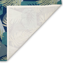 Load image into Gallery viewer, Liora Manne Capri Patchwork Palms Indoor Outdoor Area Rug Navy