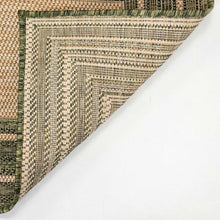 Load image into Gallery viewer, Liora Manne Carmel Multi Border Indoor Outdoor Area Rug Green