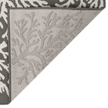 Load image into Gallery viewer, Liora Manne Carmel Coral Indoor Outdoor Area Rug Grey