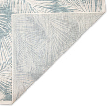 Load image into Gallery viewer, Liora Manne Carmel Fronds Indoor Outdoor Area Rug Aqua