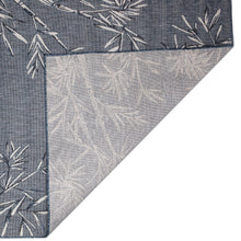 Load image into Gallery viewer, Liora Manne Carmel Bamboo Border Indoor Outdoor Area Rug Navy