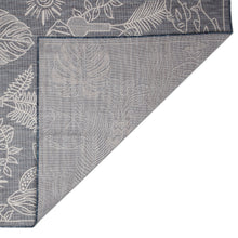 Load image into Gallery viewer, Liora Manne Carmel Collage Indoor Outdoor Area Rug Navy
