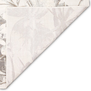 Liora Manne Canyon Tropical Leaf Indoor Outdoor Area Rug Ivory