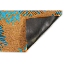 Load image into Gallery viewer, Liora Manne Dwell Vine Outdoor Monogrammed Doormat with Blue Letters