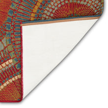 Load image into Gallery viewer, Liora Manne Esencia Circles Indoor Outdoor Mat Saffron