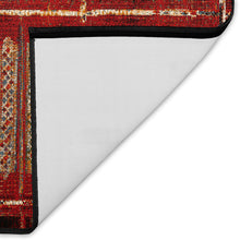 Load image into Gallery viewer, Liora Manne Esencia Tribal Stripe Indoor Outdoor Mat Red