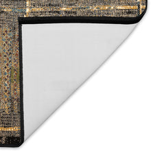Load image into Gallery viewer, Liora Manne Esencia Tribal Stripe Indoor Outdoor Mat Black