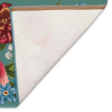 Load image into Gallery viewer, Liora Manne Esencia Secret Garden Indoor Outdoor Mat Aqua