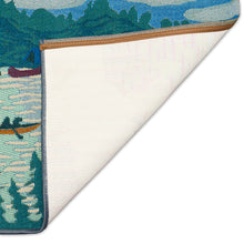Load image into Gallery viewer, Liora Manne Esencia Lake Life Indoor Outdoor Mat Blue