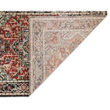 Load image into Gallery viewer, Liora Manne Fresco Heriz Indoor Outdoor Rug Red