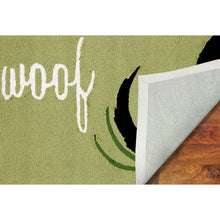 Load image into Gallery viewer, Liora Manne Frontporch Woof Indoor Outdoor Area Rug Green