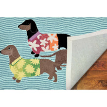 Load image into Gallery viewer, Liora Manne Frontporch Tropical Hounds Indoor Outdoor Area Rug Multi