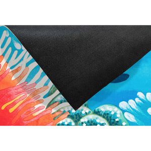 Liora Manne Illusions Reef & Fish Indoor Outdoor Mat Coral