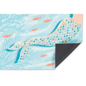 Liora Manne Illusions Mermaid At Heart Indoor Outdoor Mat Ocean