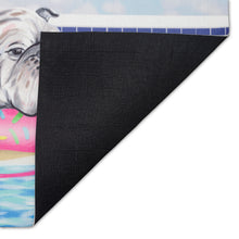 Load image into Gallery viewer, Liora Manne Illusions Pool Dog Indoor Outdoor Mat Blue