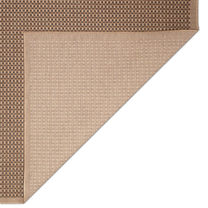 Liora Manne Monterey Basket Indoor Outdoor Area Rug Black