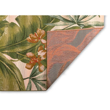 Load image into Gallery viewer, Liora Manne Marina Tropical Leaf Indoor Outdoor Area Rug Cream