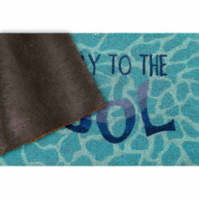 Load image into Gallery viewer, Liora Manne Natura This Way To The Pool Outdoor Door Mat Water