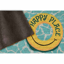 Load image into Gallery viewer, Liora Manne Natura This Is Our Happy Place Outdoor Door Mat Aqua