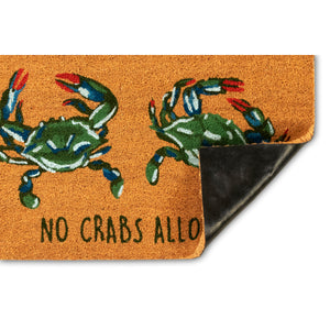 Liora Manne Natura No Crabs Allowed Outdoor Door Mat Natural