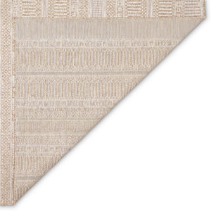 Liora Manne Orly Stripe Indoor Outdoor Area Rug Natural