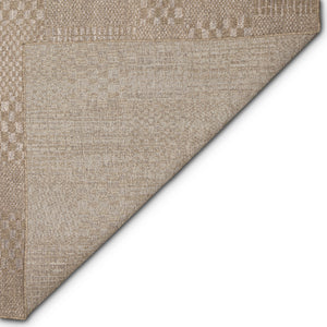 Liora Manne Orly Patchwork Indoor Outdoor Area Rug Natural