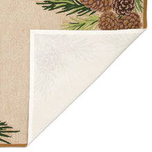 Load image into Gallery viewer, Liora Manne Ravella Forest Border Indoor Outdoor Area Rug Natural