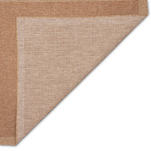 Liora Manne Sahara Texture Border Indoor Outdoor Area Rug Terracotta