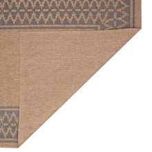 Load image into Gallery viewer, Liora Manne Sahara Diamond Border Indoor Outdoor Area Rug Navy