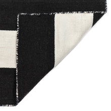 Load image into Gallery viewer, Liora Manne Sorrento Rugby Stripe Indoor Outdoor Area Rug Black