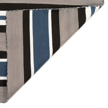 Load image into Gallery viewer, Liora Manne Sorrento Cabana Stripe Indoor Outdoor Area Rug Navy