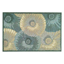 Load image into Gallery viewer, Liora Manne Capri Pleated Inkcap Indoor Outdoor Area Rug Aqua