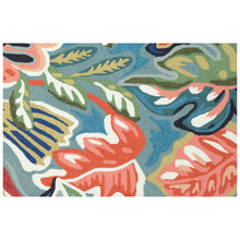 Load image into Gallery viewer, Liora Manne Capri On Holiday Indoor Outdoor Rug Aqua