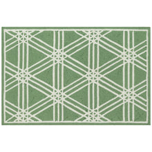 Load image into Gallery viewer, Liora Manne Capri Hex Indoor Outdoor Area Rug Green