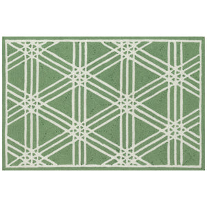 Liora Manne Capri Hex Indoor Outdoor Area Rug Green