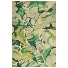 Load image into Gallery viewer, Liora Manne Capri Palm Leaf Indoor Outdoor Area Rug Green