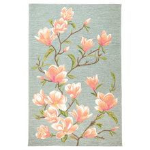 Load image into Gallery viewer, Liora Manne Capri Magnolia Indoor Outdoor Area Rug Chambray