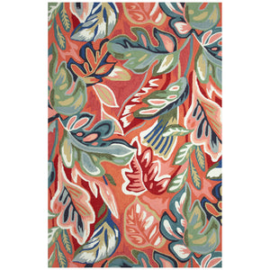 Liora Manne Capri On Holiday Indoor Outdoor Rug Red