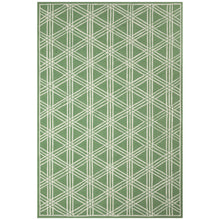 Load image into Gallery viewer, Liora Manne Capri Hex Indoor Outdoor Area Rug Green