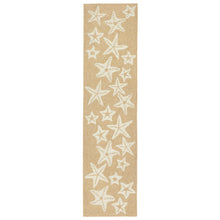 Load image into Gallery viewer, Liora Manne Capri Starfish Indoor Outdoor Area Rug Neutral