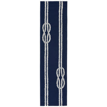 Load image into Gallery viewer, Liora Manne Capri Ropes Indoor Outdoor Area Rug Navy