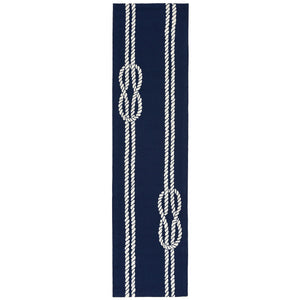 Liora Manne Capri Ropes Indoor Outdoor Area Rug Navy