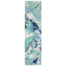 Load image into Gallery viewer, Liora Manne Capri Palm Leaf Indoor Outdoor Area Rug Blue