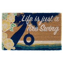 Load image into Gallery viewer, Liora Manne Cabana Tire Swing Outdoor Area Mat Natural 1&#39;6&quot; x 2&#39;6&quot;