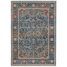 Load image into Gallery viewer, Liora Manne Calais Oushak Indoor Outdoor Area Rug Navy