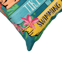 Load image into Gallery viewer, Liora Manne Illusions Summer Signs Indoor Outdoor Decorative Pillow Multi