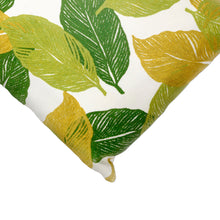Load image into Gallery viewer, Liora Manne Visions I Mystic Leaf Indoor Outdoor Decorative Pillow Green